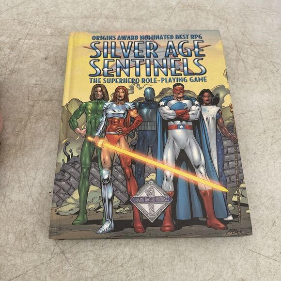 Silver Age Sentinels Hardcover - Superhero RPG - Core Rulebook - Picture 4 of 6